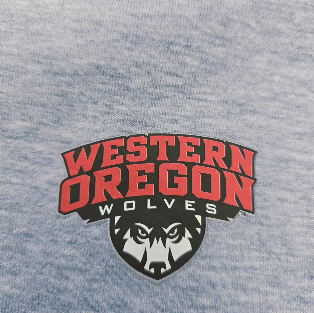 Adidas Gray Men's XL Sweatshirt Western Oregon Wolves